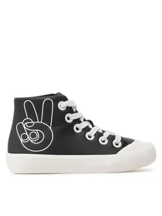 Reima Trampki Peace High-Top 5400092A Czarny - Buty dla chłopców - miniaturka - grafika 1