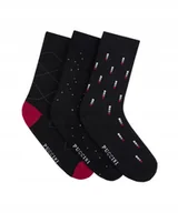 Skarpetki męskie - Skarpety Męskie Skarpetki Bawełniane 3 pary 43-46 PUCCINI SKS1012 4346 - miniaturka - grafika 1