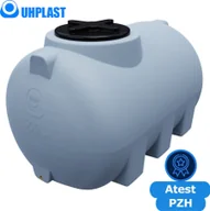 Zbiorniki na deszczówkę - UHP Zbiornik na wodę 500l UHP CISTERON G-505 Szary - miniaturka - grafika 1