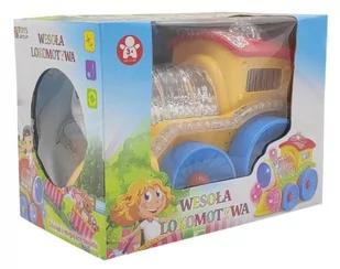 INNI Lokomotywa dla malucha na baterie TG363980 - Pociągi dla dzieci - miniaturka - grafika 1