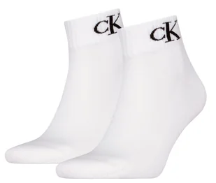 CALVIN KLEIN SKARPETKI 2 PARY 43/46 biały - Skarpetki męskie - miniaturka - grafika 1