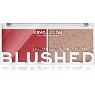 Makeup Revolution Paleta róży i rozjaśniaczy Relove Color Play Duo Palette) 5,8 g Cień Cute) - Palety i zestawy do makijażu - miniaturka - grafika 1