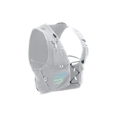 Plecaki - COMPRESSPORT Plecak do biegania ULTRUN EVO 10 PACK gray violet/blue green +2x soft flask - miniaturka - grafika 1