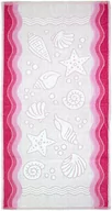 Ręczniki - Greno Ręcznik Flora Ocean różowy 70x140 RE FL2 070 ROZ - miniaturka - grafika 1
