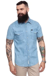 Lee, Koszula męska, Western Shirt Blue Book L640Myci, rozmiar S - Koszule męskie - miniaturka - grafika 1