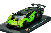 Samochody i pojazdy dla dzieci - BBURAGO RACE LAMBORGHINI ESSENZA SCV12 ZIELONY 1:32 41161 - miniaturka - grafika 1