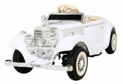 Pojazdy elektryczne dla dzieci - NoName Pojazd Mercedes Benz Retro Typ 540A Biały PA.A200.BIA - miniaturka - grafika 1
