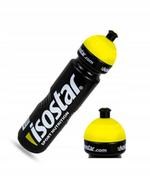 Shakery i bidony sportowe - Bidon na siłownię ISOSTAR 1000 ml czarno-żółty - miniaturka - grafika 1