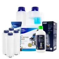 Akcesoria i części do ekspresów do kawy - Zestaw Delonghi - AL-S002 4szt, Latteo 500ml, Delonghi EcoDecalk 5513291781 500ml - miniaturka - grafika 1