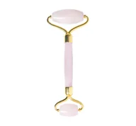 Pozostałe akcesoria kosmetyczne - Roller wałek masażer do twarzy Kwarcyt Premium - miniaturka - grafika 1