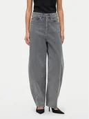 Spodnie damskie - Vero Moda Jeansy Billie 10336831 Szary Loose Fit - miniaturka - grafika 1