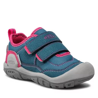 Buty dla dziewczynek - Sneakersy KEEN - Knotch Hollow Ds 1025895 Blue Coral/Pink Peacock - grafika 1