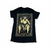 Koszulki męskie - Koszulka t-shirt męski SPENCER'S Czarny nadruk C rozmiar M - miniaturka - grafika 1