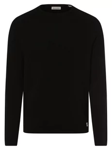 Jack & Jones - Sweter męski  JJEhill, czarny - Swetry męskie - miniaturka - grafika 1