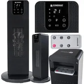 Grzejniki pokojowe - Grzejnik Elektryczny Kolumnowy Ceramiczny 2000W Termowentylator Farelka - miniaturka - grafika 1