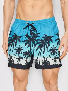 Quiksilver Szorty kąpielowe Everyday Paradise 15" EQYJV03861 Niebieski Regular Fit - Kąpielówki męskie - miniaturka - grafika 1