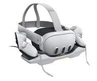 Akcesoria do Playstation - PowerA Stacja dokująca i ładowarka do META QUEST 3/3S - miniaturka - grafika 1