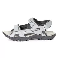 Sandały damskie - Regatta Damskie sandały damskie Haris Open Toe, Grey Ltstl Granit 9ul, 40 EU - miniaturka - grafika 1