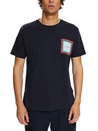Koszulki męskie - ESPRIT T-shirt męski, 400/granatowy., XL - miniaturka - grafika 1