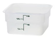 Pojemniki kuchenne - Cambro POJEMNIK NA ŻYWNOŚĆ Z POLIPROPYLENU CAMSQUARE® 1,9 l - miniaturka - grafika 1