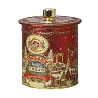 Herbata - Basilur Midnight Magic Herbata Czarna Cejlońska Wiśnia Świąteczna Puszka – 100G - miniaturka - grafika 1