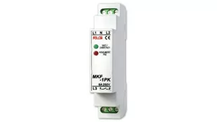 pollin Czujnik zaniku, asymetrii i kolejności faz 1Z 8A 250V TH35 MKF-1PK MKF-1PK - Sterowniki i przekaźniki - miniaturka - grafika 1