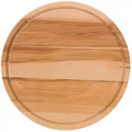 Deski do krojenia - Domotti Deska do krojenia drewniana okrągła Woody 28 cm - miniaturka - grafika 1