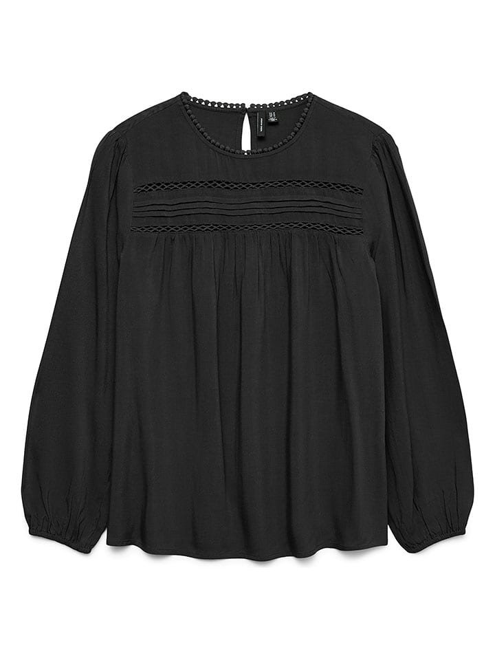 Vero Moda Bluzka w kolorze czarnym