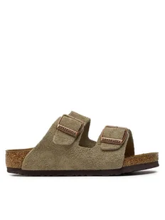 Birkenstock Klapki Arizona 1021704 S Brązowy - Buty dla chłopców - miniaturka - grafika 1