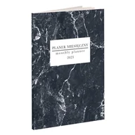 Kalendarze - Planer miesięczny 2023, czarny - miniaturka - grafika 1