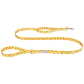 Smycze dla psów - Ami Play Smycz BeHappy dla Psa M 150cm Banana - miniaturka - grafika 1