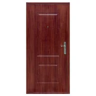 Drzwi zewnętrzne - Drzwi wewnątrzklatkowe Tau mahoń 80 cm lewe Crystal - miniaturka - grafika 1