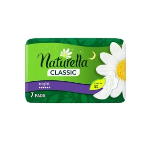 Naturella CLASSIC NIGHT SINGLE 7SZT - Podpaski - miniaturka - grafika 1