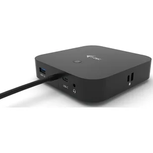 I-TEC USB-C Dual Display MST DS 1x DP 1x HDMI 1x GLAN 3x USB 3.0 2xUSB 2.0 1xUSB-C-Datei 1xAudio/Mic Jack 1x65W USB-C PD+Charger 77W - Stacje dokujące i replikatory portów - miniaturka - grafika 1