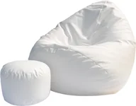 Fotele i pufy dla dzieci - Pufa sako XXL worek + gratis biała - miniaturka - grafika 1