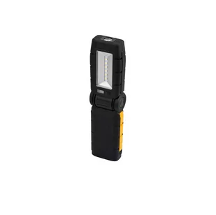 Brennenstuhl LED latarka lampa z 6 jasne SMD-LED, zasilacz sieciowy w zestawie i wielofunkcyjne z obsługą akumulator i stacja ładująca (kabel ładujący USB) Czarny - Latarki - miniaturka - grafika 1