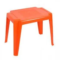 Zestawy mebli dla dzieci - Stolik Lolek Dla Dzieci Pomararańcz - miniaturka - grafika 1