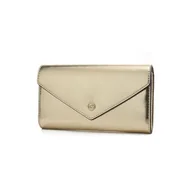 Portfele - Michael Kors Portfel damski 35H3GTVE7M-PALE-złoty 19,5 x 10 x 3 cm - miniaturka - grafika 1
