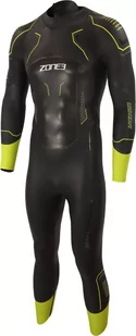 Zone3 Vision Wetsuit Men, black/lime/gun metal L 2021 Pianki do pływania WS21MVIS101/L - Pianki do pływania - miniaturka - grafika 1