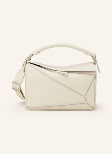 Loewe Torebka Puzzle Small weiss - Torebki damskie - miniaturka - grafika 1