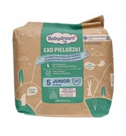 Pieluchy - Babydream EKO Naturalne Ekologiczne Pieluchy JUNIOR 5 10-16kg 28szt - miniaturka - grafika 1