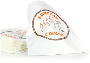 Agro Torebka foliowana koperta na kurczaka mała 100 sztuk - Opakowania gastronomiczne - miniaturka - grafika 1