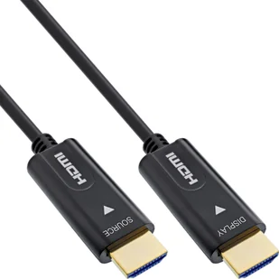 Kabel InLine HDMI - HDMI 10m czarny 17510O - Kable komputerowe i do monitorów Kabel InLine HDMI - HDMI 10m czarny 17510O - Kable komputerowe i do monitorów - miniaturka - grafika 1