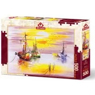 Puzzle - Artpuzzle Puzzle 500 Zachód słońca - Artpuzzle - miniaturka - grafika 1