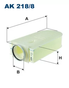 Filtron AK 218/8 - Filtr powietrza Mercedes C (W204), CLS (C218), E (C207), E (W - Filtry powietrza - miniaturka - grafika 1