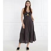 Sukienki - Pepe Jeans London Lniana sukienka DINA - miniaturka - grafika 1