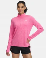 Bluzki damskie - Bluzka Damska Na Długi Rękaw Under Armour Tech 1/2 Zip-twist Sm - miniaturka - grafika 1