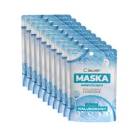Maseczki do twarzy - Maska do twarzy w płacie Clavier, nawilżająca, wygładzająca z kwasem hialuronowym, 10szt. - miniaturka - grafika 1