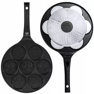 Patelnie - Patelnia Do Nalesnikow Do Pancakes Placki Jajka 26Cm Indukcja Gaz Patelnia - miniaturka - grafika 1