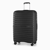 Walizki - Duża walizka PUCCINI MAURITIUS PP025A 1 Czarna - miniaturka - grafika 1